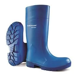 Dunlop Purofort Multigrip Waterproof Safety Boots Pair Blue 4