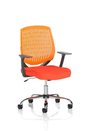 Dura Orange Back Bespoke Colour Seat Tabasco Orange