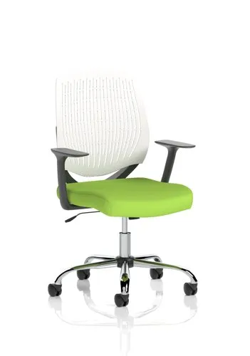 Dura White Back Bespoke Colour Seat Myrrh Green