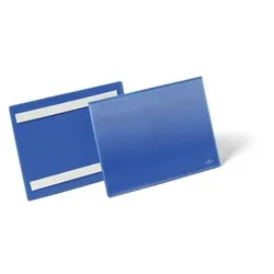Durable Adhesive Pocket A5 Blue