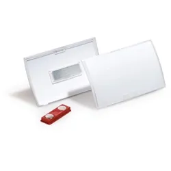 Durable Click Fold Magnet Badge 54x90mm