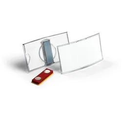 Durable Convex Magnet Badge 40x75mm