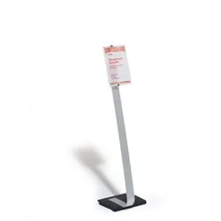 Durable Crystal Sign Floor Stand A4
