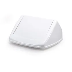 Durable Durabin 40L Flip Lid White