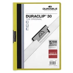 Durable Duraclip 30 A4 Folder Green
