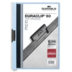 Durable Duraclip 60 A4 Folder Blue