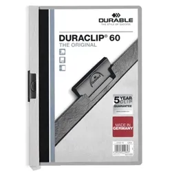 Durable Duraclip 60 A4 Folder Grey