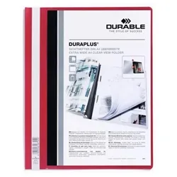 Durable Duraplus A4+ Folder Red
