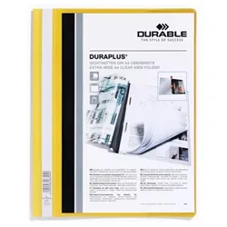 Durable Duraplus A4+ Folder Yellow