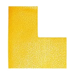 Durable Floor Shape 'L' Yellow