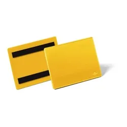 Durable Magnetic Pocket A6 Yellow