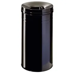 Durable Safe Waste Bin 30L Black