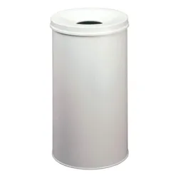 Durable Safe Waste Bin 60L Grey