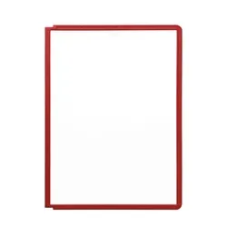 Durable Sherpa Display Panel A4 Red