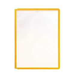 Durable Sherpa Display Panel A4 Yellow