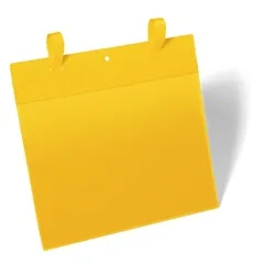 Durable Straped Pocket A4 Yellow