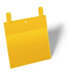 Durable Straped Pocket A5 Yellow