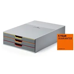Durable Varicolor 3 Drawer Unit