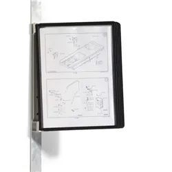 Durable Vario Magnet Wall 5 A4 Black