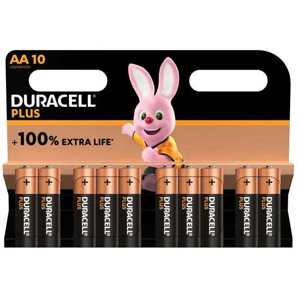 Duracell Plus MN2400B16 Aaa Alkaline Batteries - Pack of 16