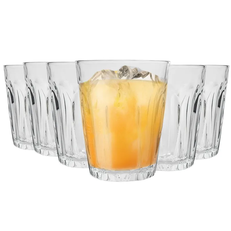 Duralex Provence Drinking Glasses - 250ml - Pack of 6 in Clear Clear