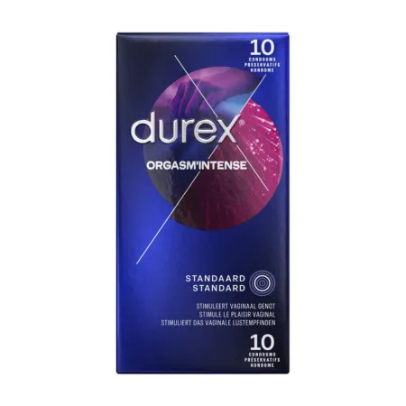 Durex Intense Orgasm Condoms - 10 pcs