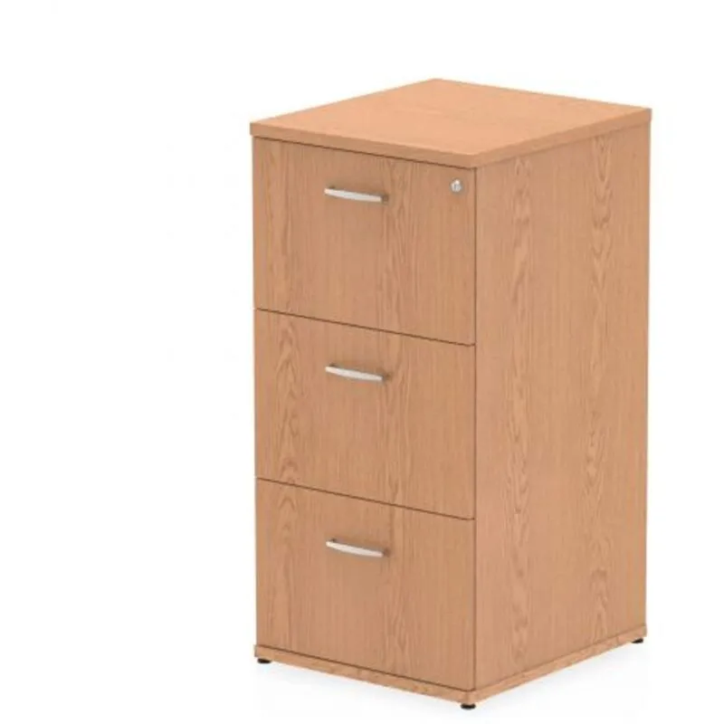 Impulse Filing Cabinet 3 Drawer Oak - I000781