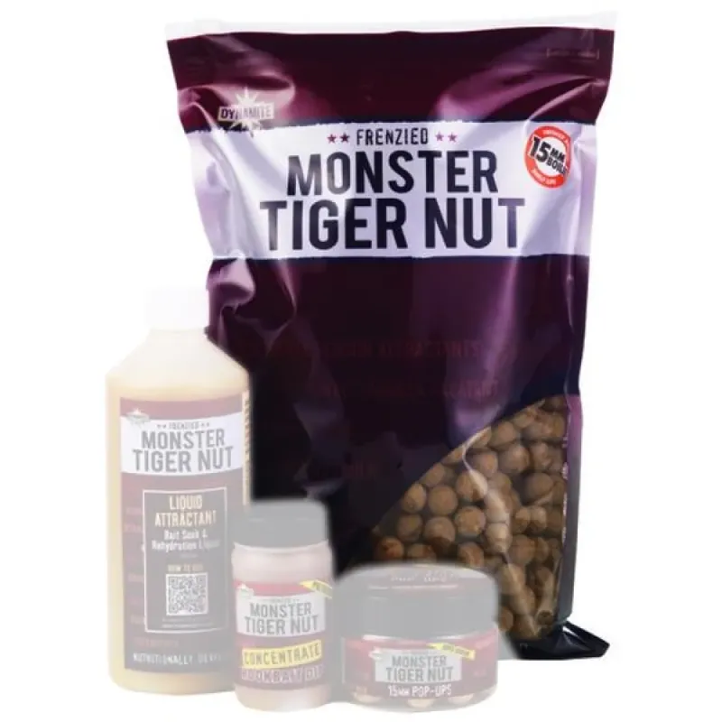 Dynamite Baits Monster Tiger Nut Shelf Life Boilie 15 mm unisex