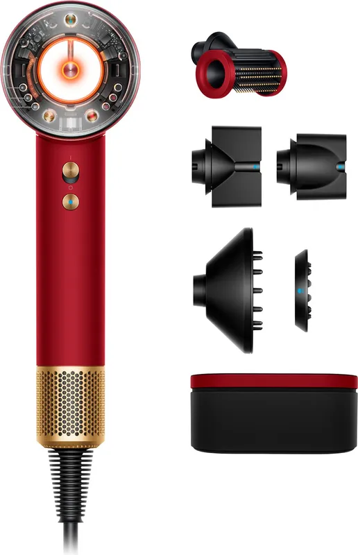 Dyson Supersonic Nural™ Hair Dryer - Red Velvet, Red