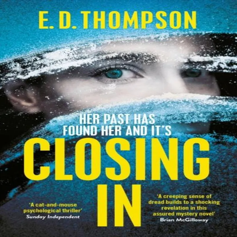 E.D. Thompson Closing In Paperback Book in White White