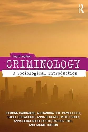 Eamon Carrabine Criminology