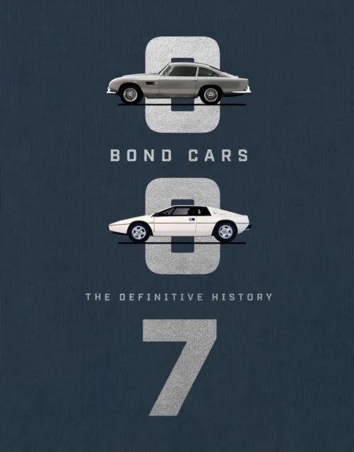 Jason Barlow Bond Cars : The Definitive History Hardback Book Multicolor