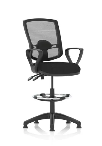 Eclipse Plus II Lever Task Operator Chair Mesh Back loop Arms