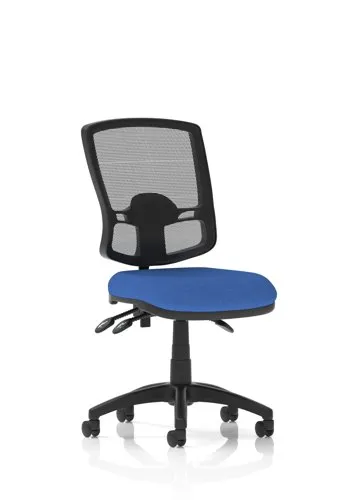Eclipse Plus Iii Deluxe Mesh Back With Blue Seat