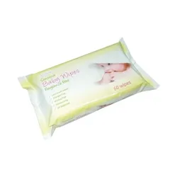 EcoTech Baby Wipes Fragrance Free 60 Sheets (12 Pack) FPBW60
