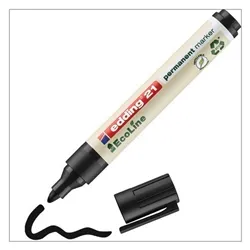 Edding 21 Ecoline Permanent Markers Black (Pack of 10) 4-21001