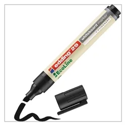 Edding 29 Ecoline Whiteboard Marker Black (Pack of 10) 4-29001
