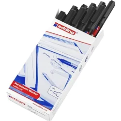 edding 400 Permanent Marker Bullet Tip 1mm Line [Pack 10] - 4-400001