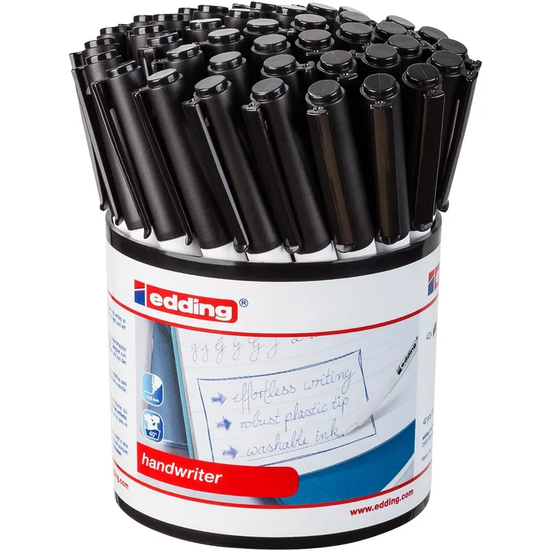 edding Handwriter Pen Black (42 Pack)
