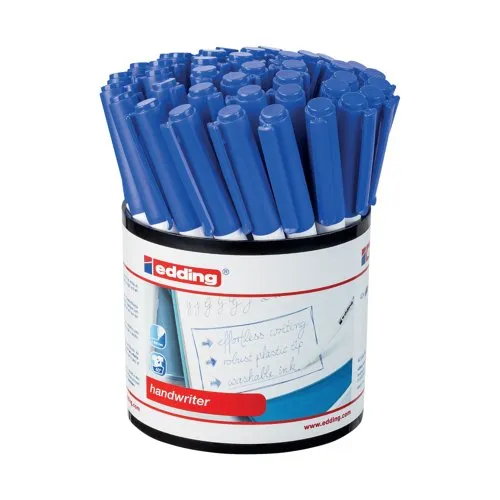 edding Handwriter Pen Blue (42 Pack)