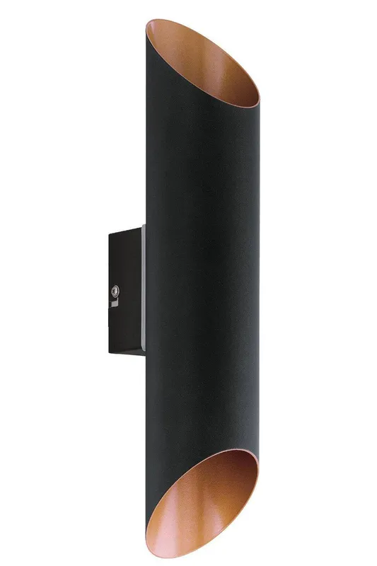 Eglo Agolada Metal IP44 Integrated LED Outdoor Wall Light in Copper - Copper