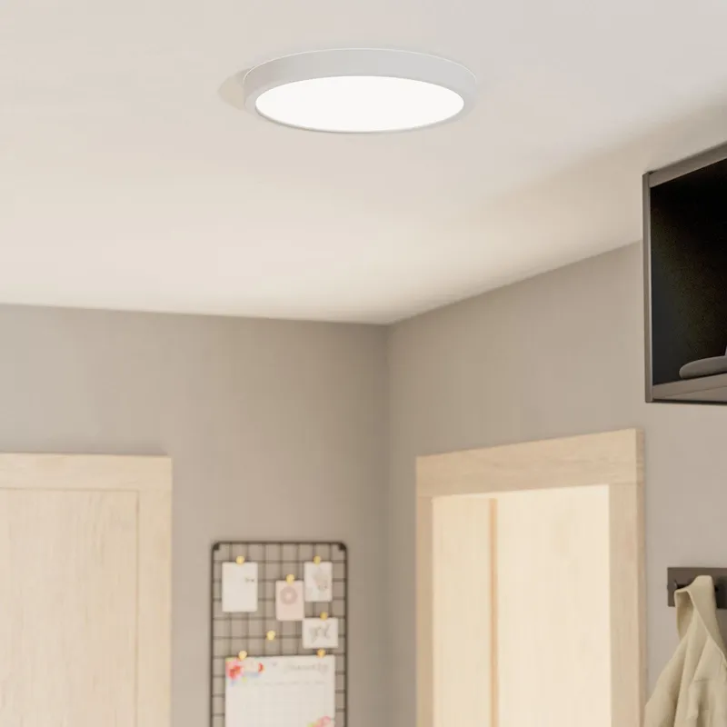 Eglo Fueva 6 White LED Ceiling Light, 27cm - White