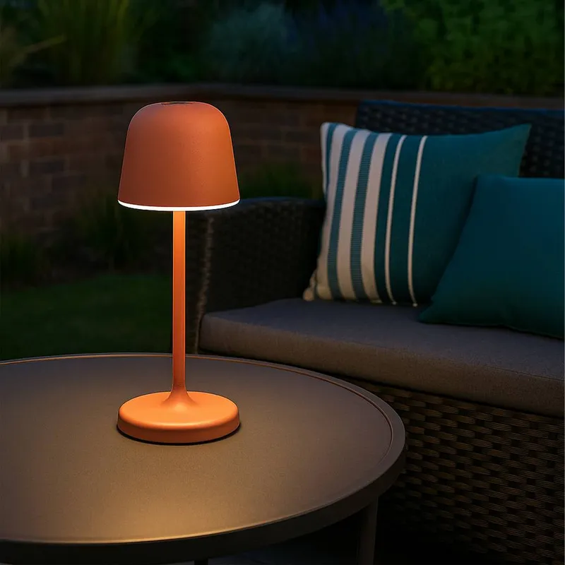 Eglo Unisex Mannera-S Portable Red LED Table Light Red One Size female