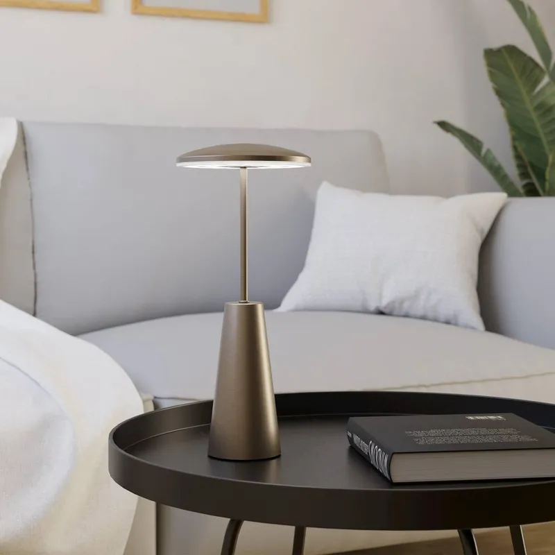Eglo Piccola Bronze LED Touch Table Light - Bronze