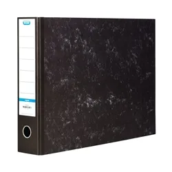 Elba 70mm Lever Arch File Oblong A3 Black