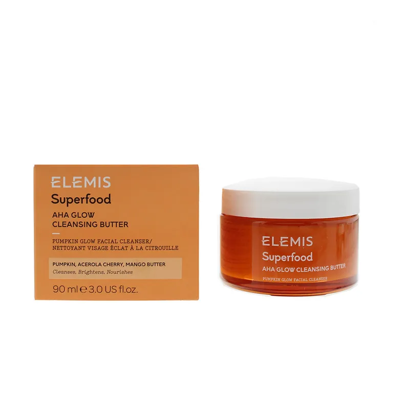 Elemis Superfood Aha Glow Cleansing Butter Facial Cleanser 90g