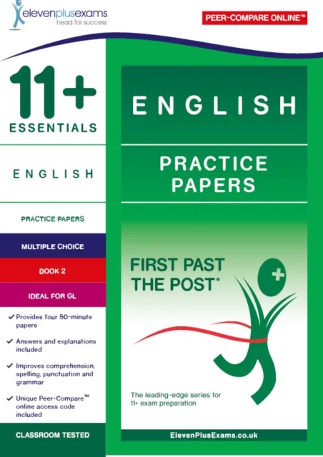 Eleven Plus Exams 11+ Essentials English Practice Papers Book 2