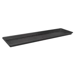 Elho Trough Saucer 60cm Living Black