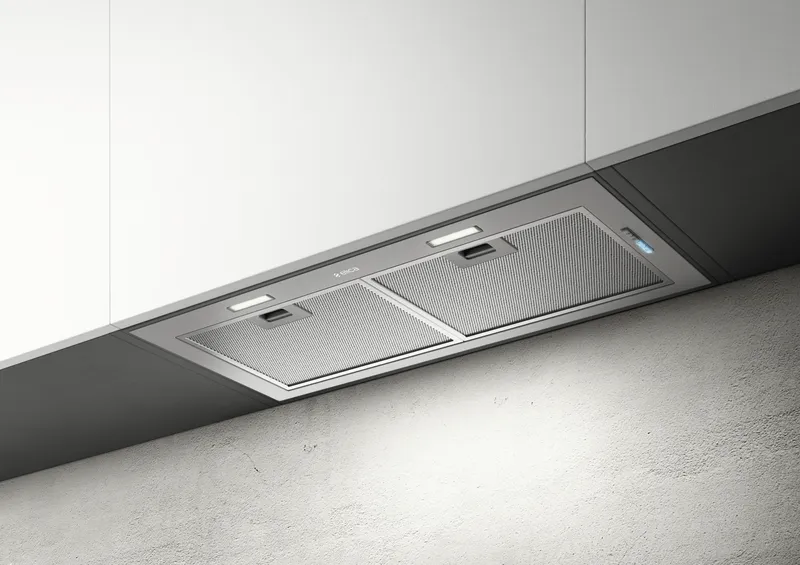 Elica Fold Fold-GR-80 70cm Wide Silver Built-In Canopy Hood