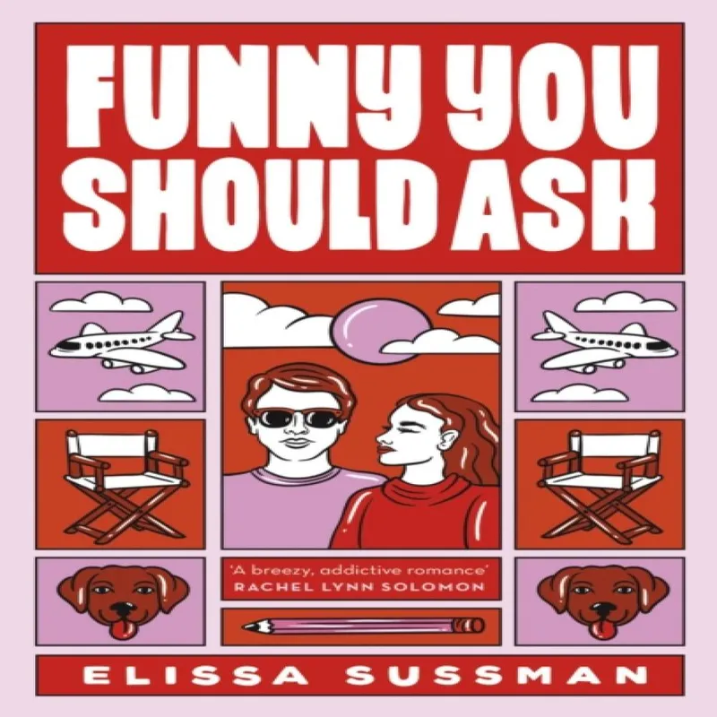 Elissa Sussman Funny You Should Ask : Coming soon to Apple TV Paperback Book Multicolor
